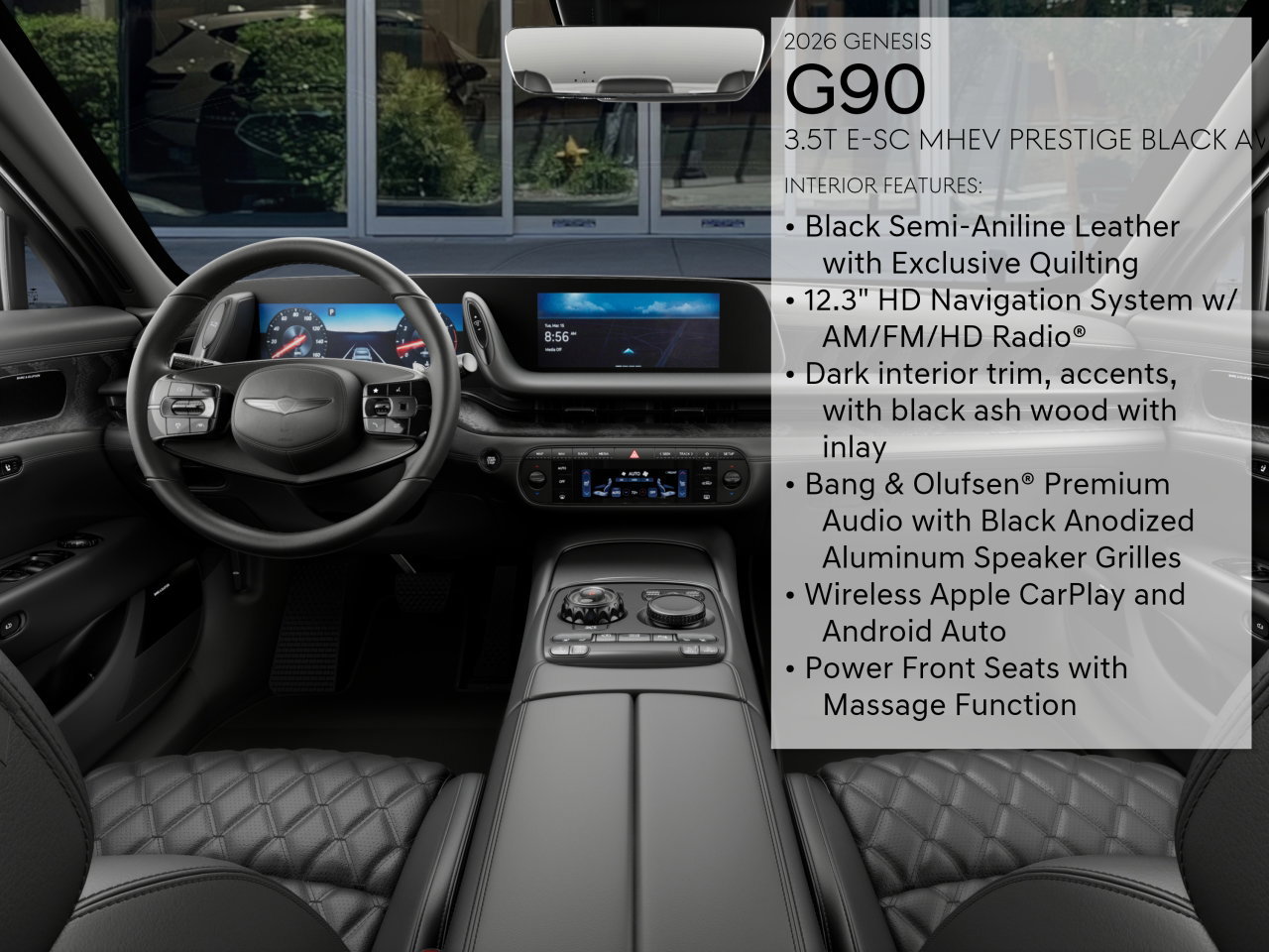 New 2026 Genesis G90 3.5T Prestige AWD/4WD image 17
