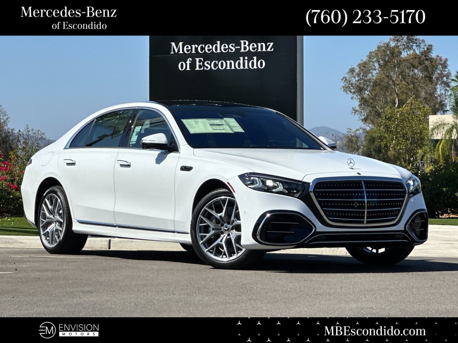 New 2027 Mercedes-Benz S 580 4MATIC Sedan image 1