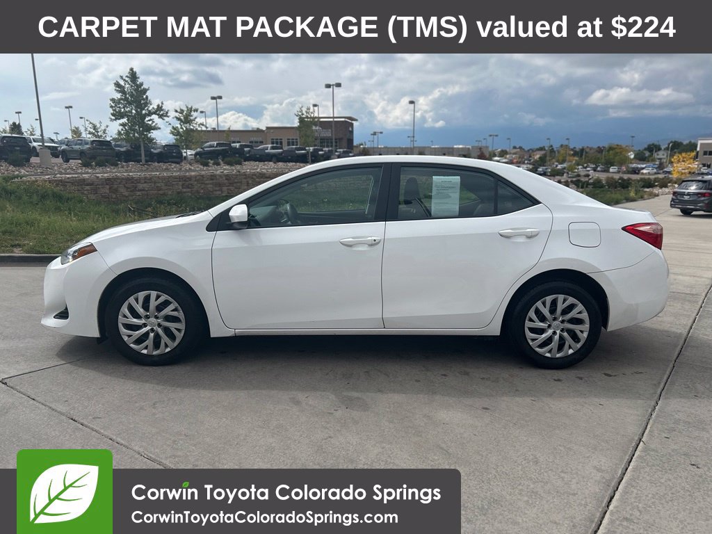 Used 2017 Toyota Corolla LE w/ Carpet Mat Package (TMS) FWD image 4