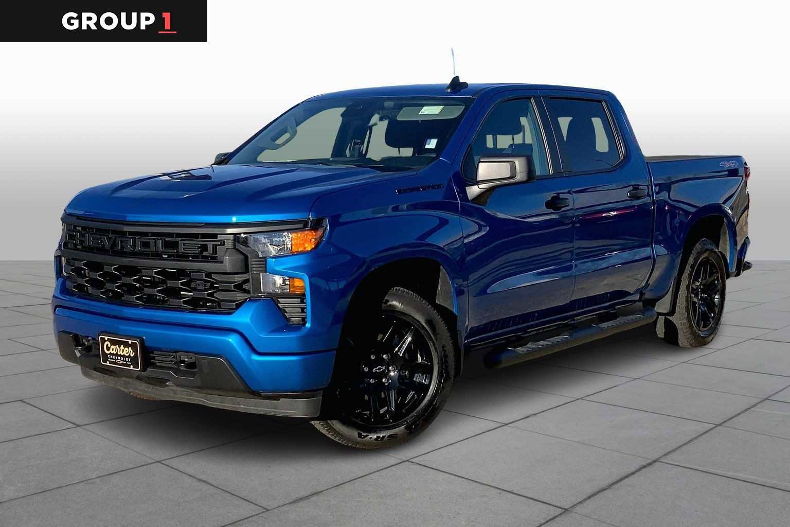 Certified 2024 Chevrolet Silverado 1500 Custom w/ Turbomax Blackout Package