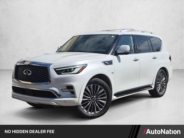 Used 2019 INFINITI QX80 Luxe w/ 22" Wheel Package AWD/4WD image 1