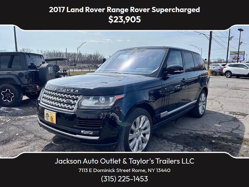 Used 2017 Land Rover Range Rover Supercharged image 1