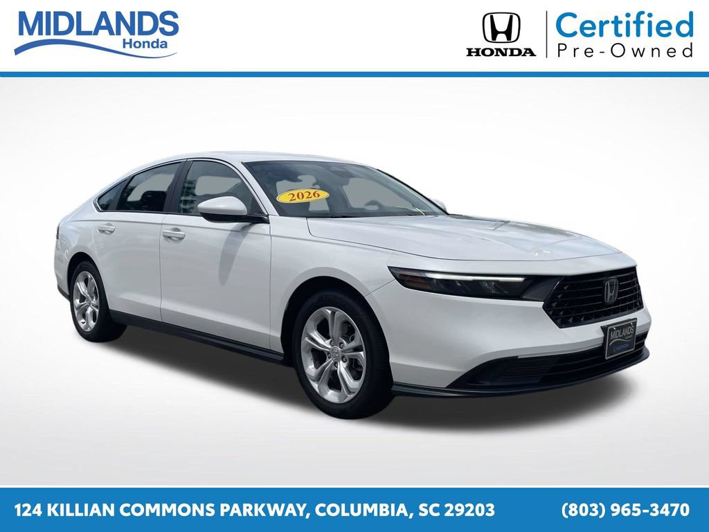 Certified 2026 Honda Accord LX image 1