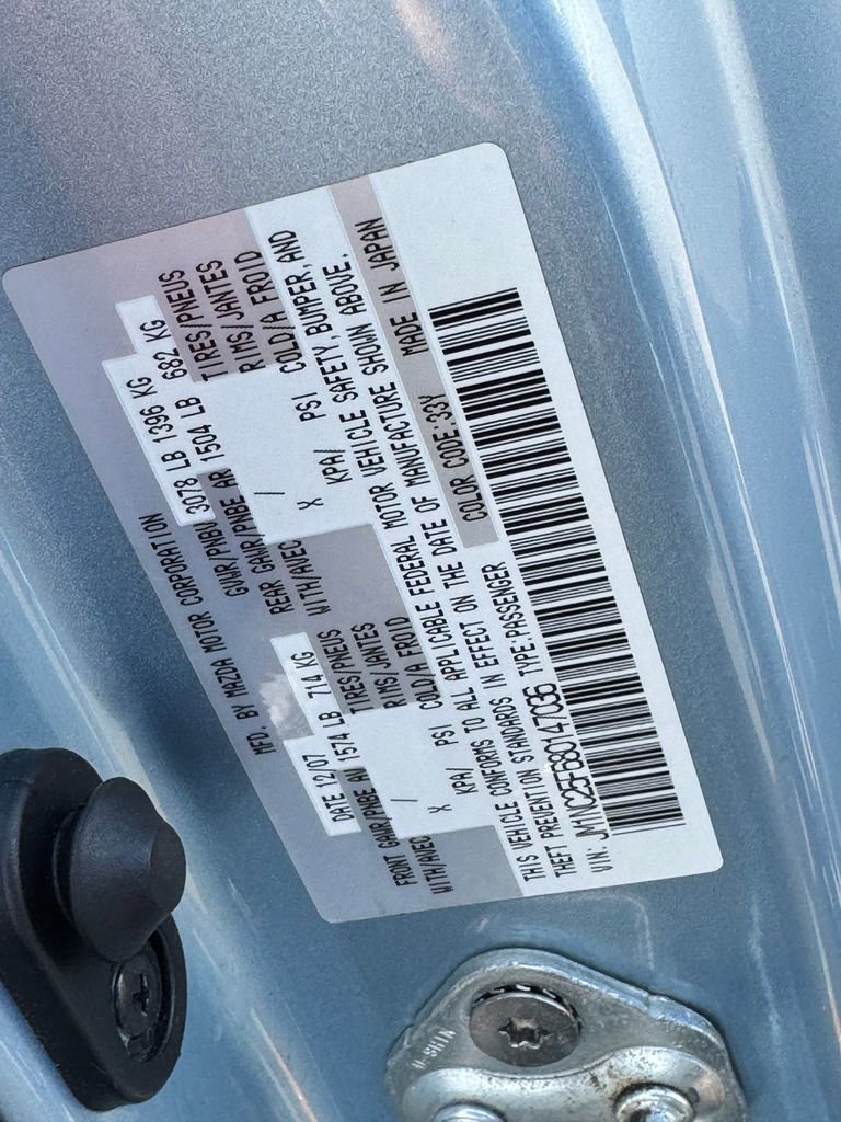 Used 2008 MAZDA MX-5 Miata RWD image 33