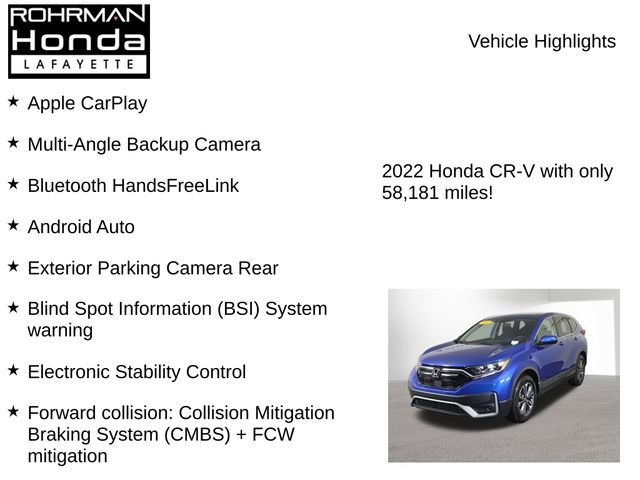 Used 2022 Honda CR-V EX image 7