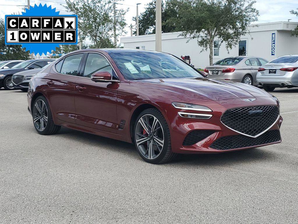 Certified 2025 Genesis G70 3.3T Advanced w/ Sport Prestige Package