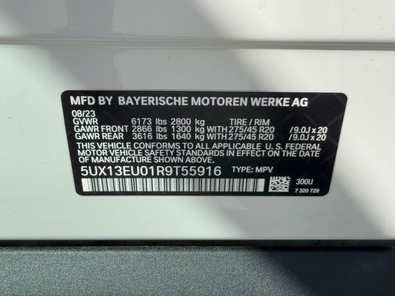 Certified 2024 BMW X5 sDrive40i w/ Parking Assistance Package RWD image 31