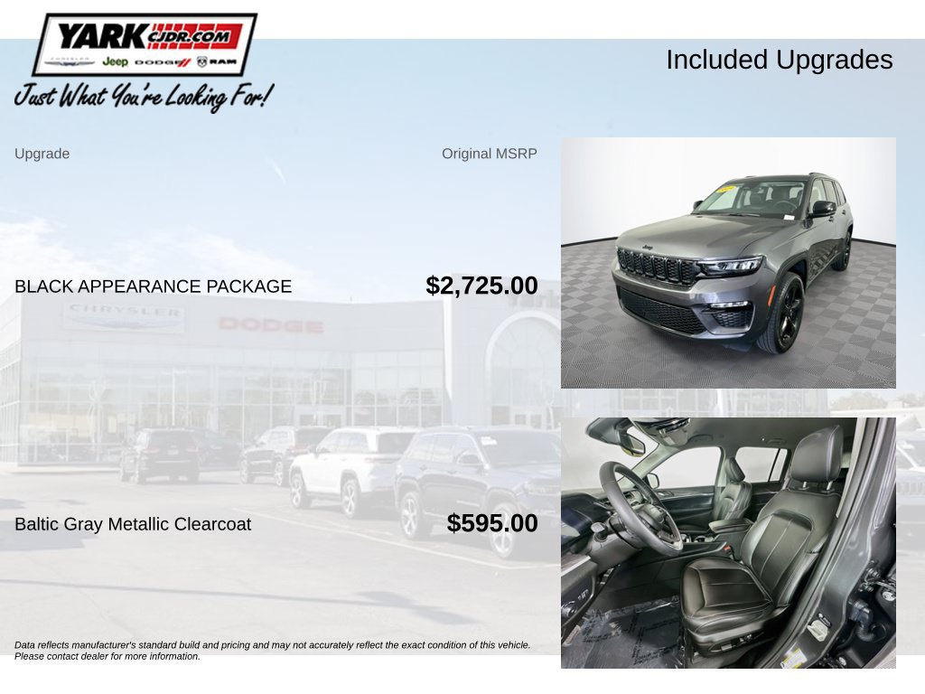 Certified 2024 Jeep Grand Cherokee Limited w/ Black Appearance Package AWD/4WD image 5