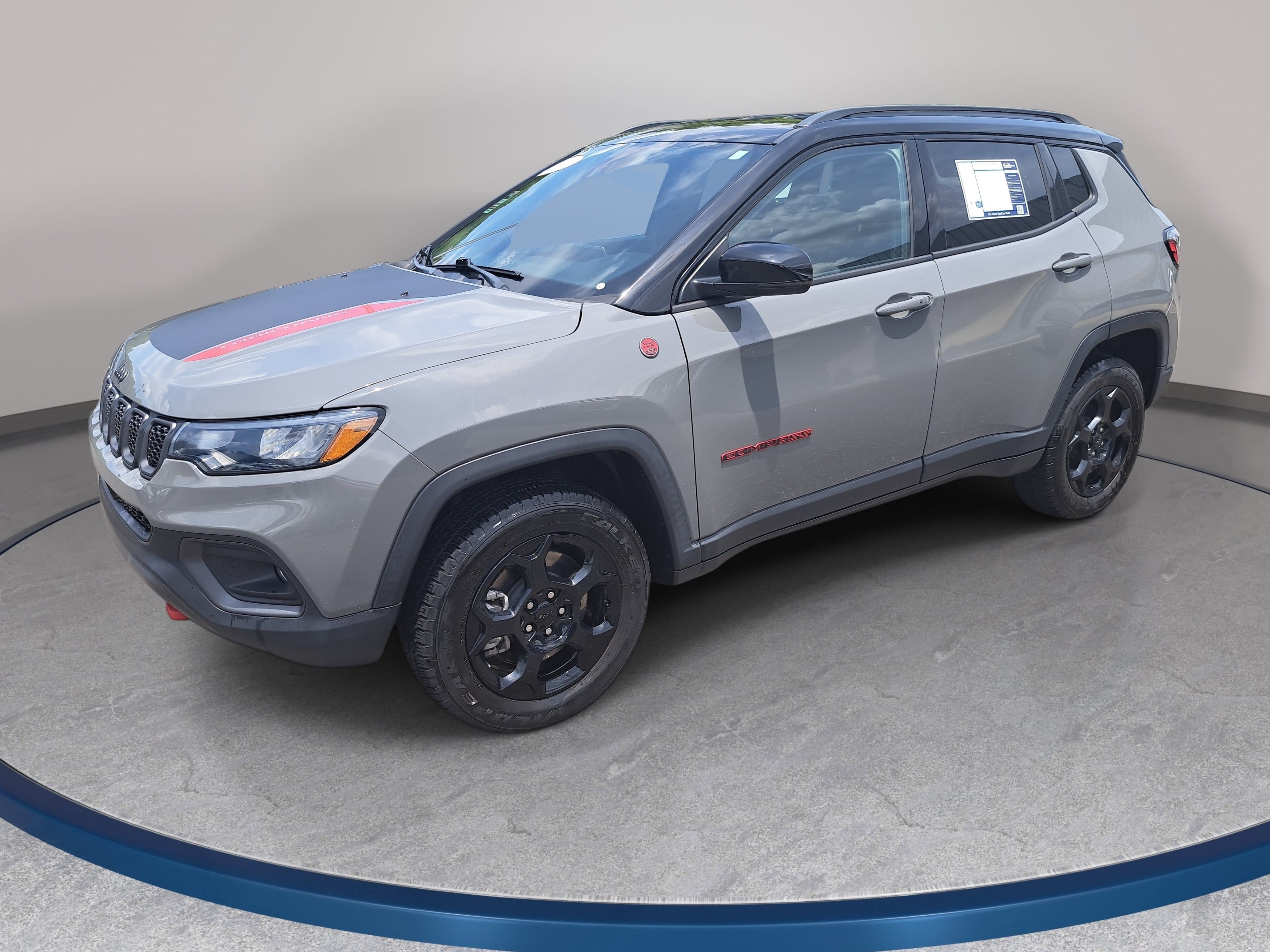 Used 2023 Jeep Compass Trailhawk AWD/4WD video 1