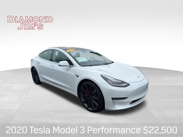 Used 2020 Tesla Model 3 Performance AWD/4WD image 1