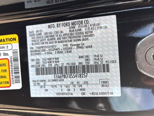 New 2025 Ford Mustang GT Premium image 17