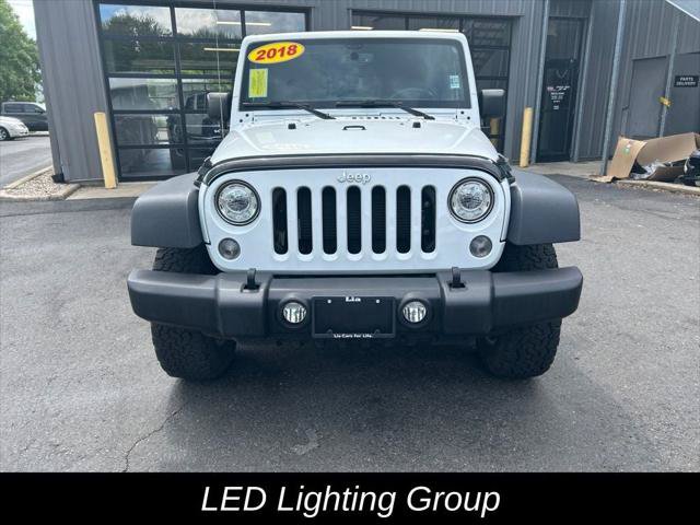 Certified 2018 Jeep Wrangler Unlimited Sport S AWD/4WD image 10