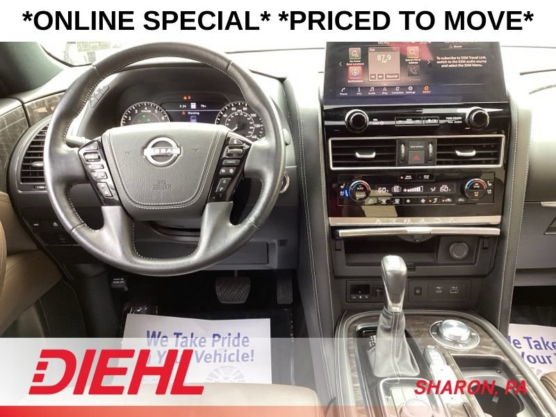 Used 2023 Nissan Armada Platinum w/ Captain's Chairs Package AWD/4WD image 33