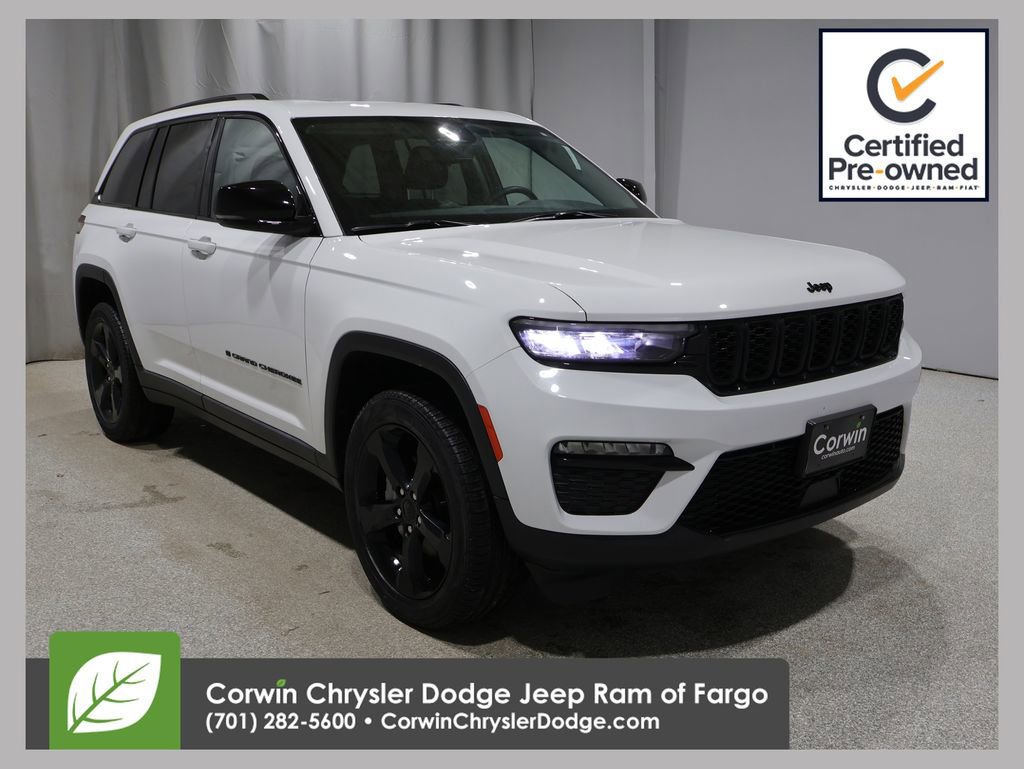 Certified 2023 Jeep Grand Cherokee Limited w/ Black Appearance Package image 1