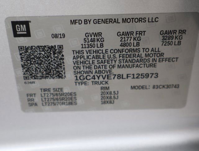 Used 2020 Chevrolet Silverado 3500 High Country w/ Technology Package AWD/4WD image 56