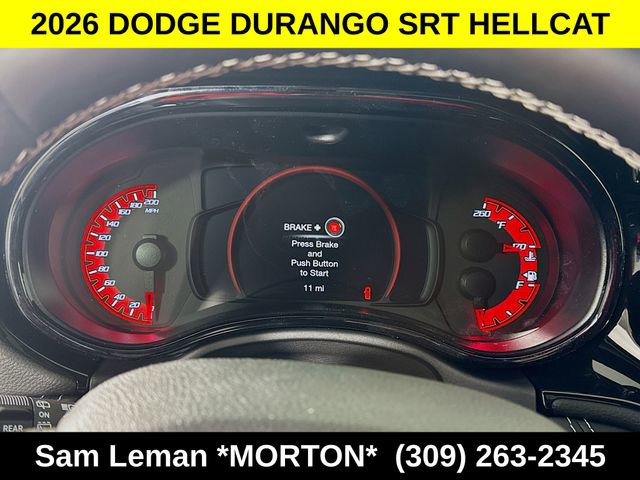 New 2026 Dodge Durango SRT Hellcat w/ Trailer Tow Group IV image 12