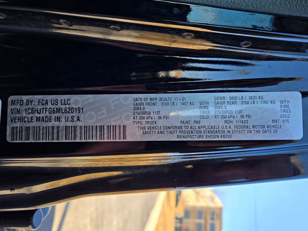 Used 2021 Jeep Gladiator Overland image 32