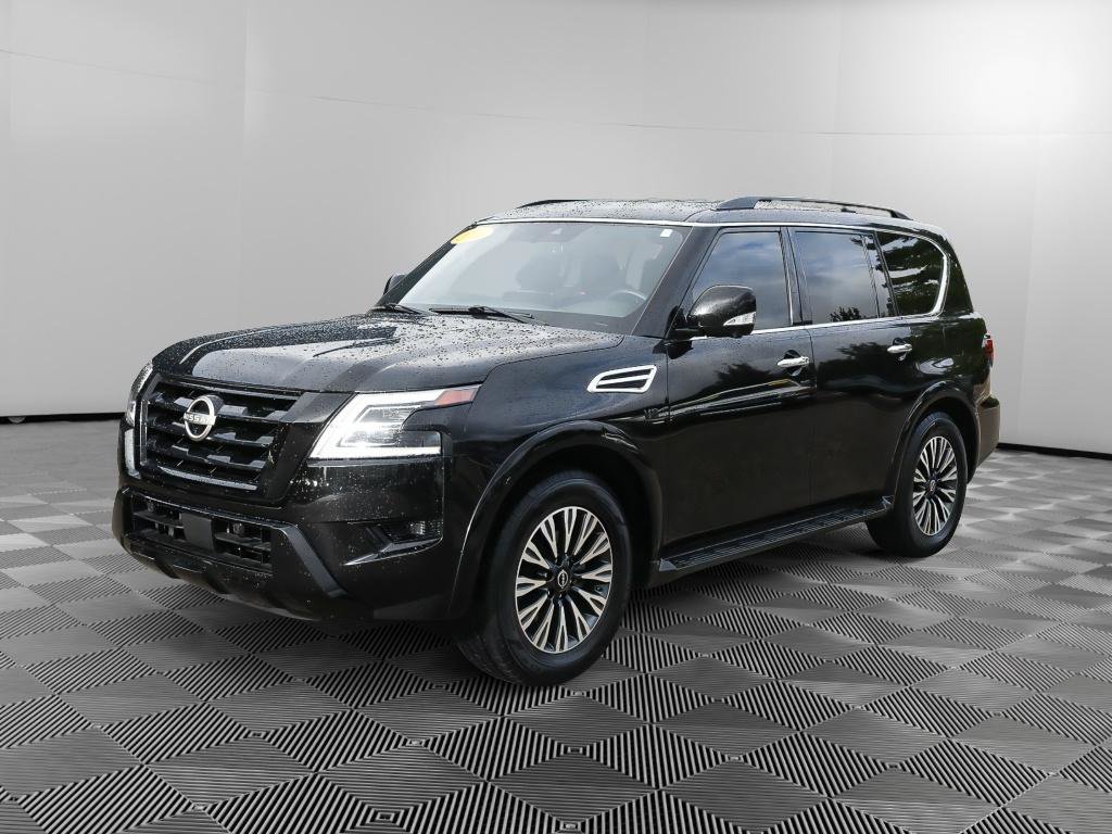 Used 2022 Nissan Armada SL w/ Midnight Edition Package AWD/4WD image 2