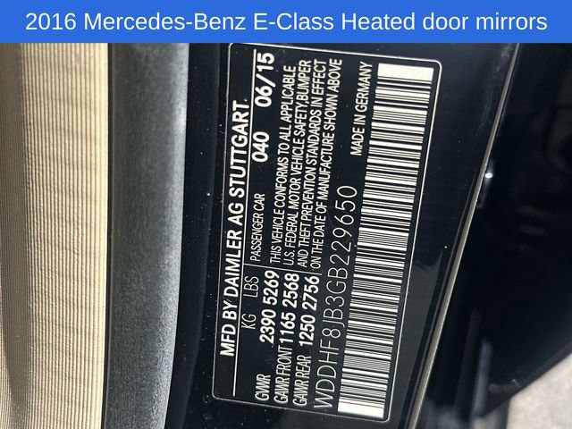 Used 2016 Mercedes-Benz E 350 4MATIC Sedan image 30