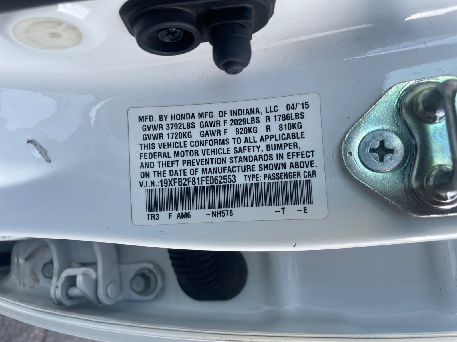 Used 2015 Honda Civic EX image 34