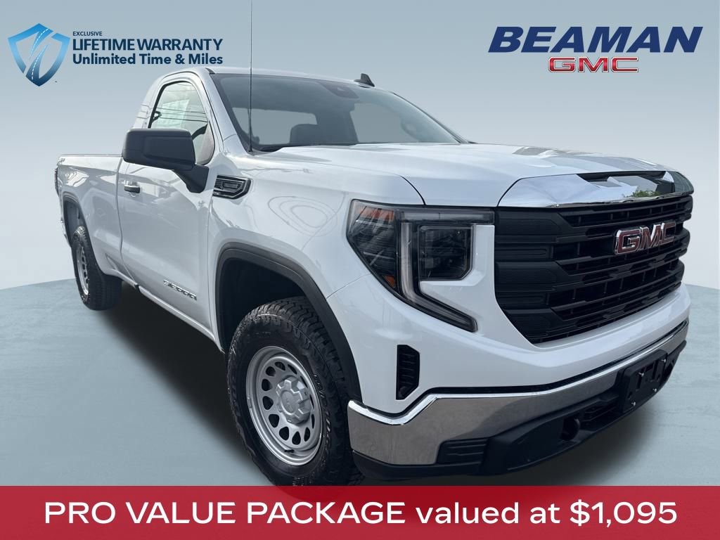 New 2025 GMC Sierra 1500 Pro w/ Pro Value Package