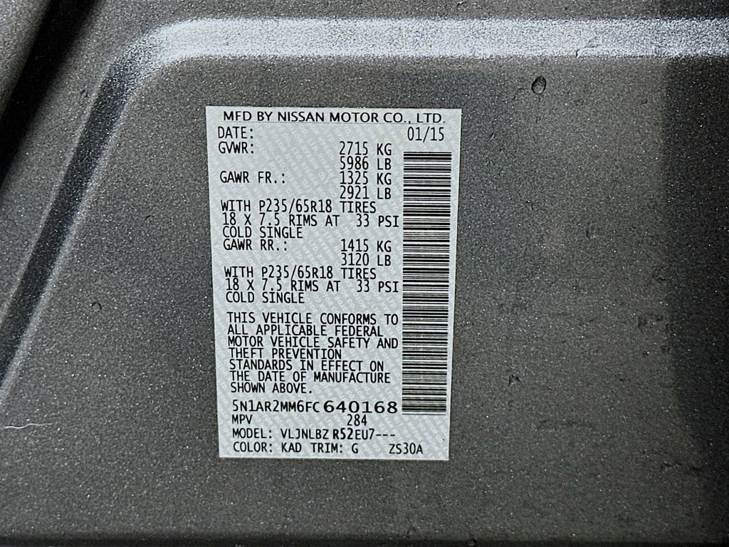 Used 2015 Nissan Pathfinder S image 31