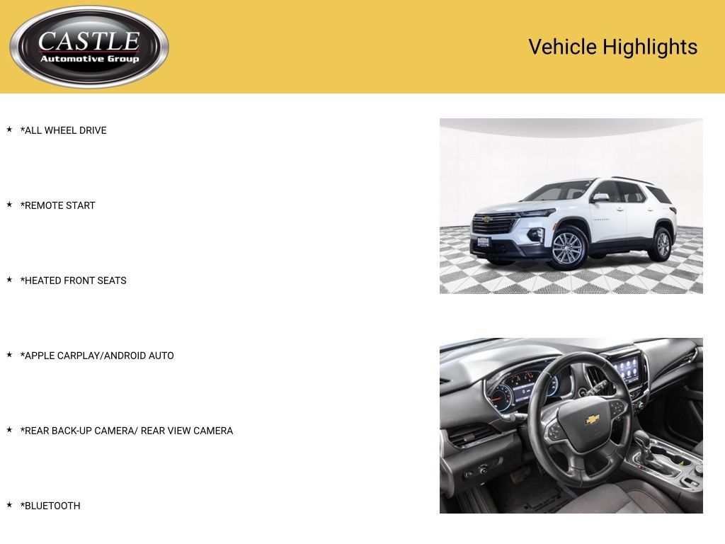 Used 2023 Chevrolet Traverse LT AWD/4WD image 3