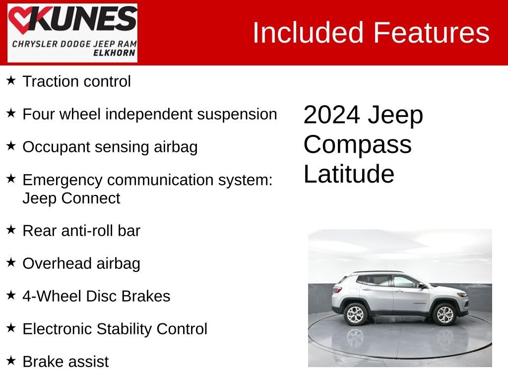 Used 2024 Jeep Compass Latitude image 4