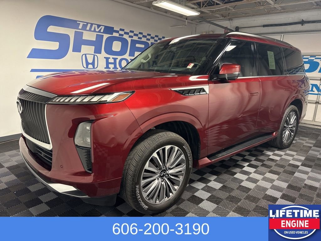 Used 2025 INFINITI QX80 Sensory image 1