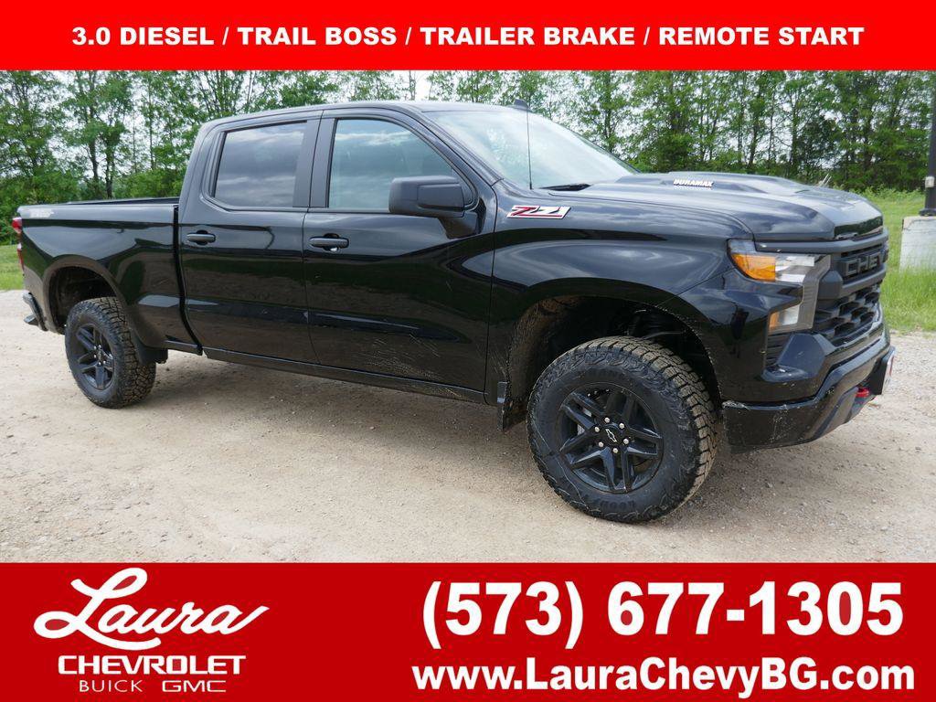 New 2026 Chevrolet Silverado 1500 Custom Trail Boss AWD/4WD image 1