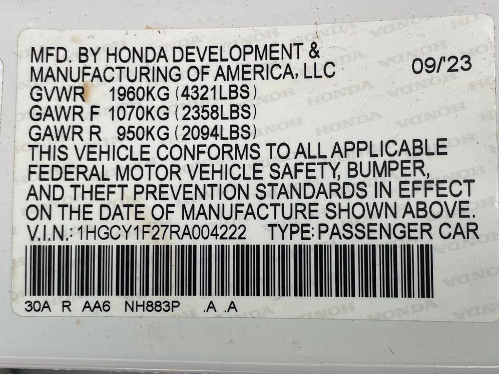 Used 2024 Honda Accord LX image 30