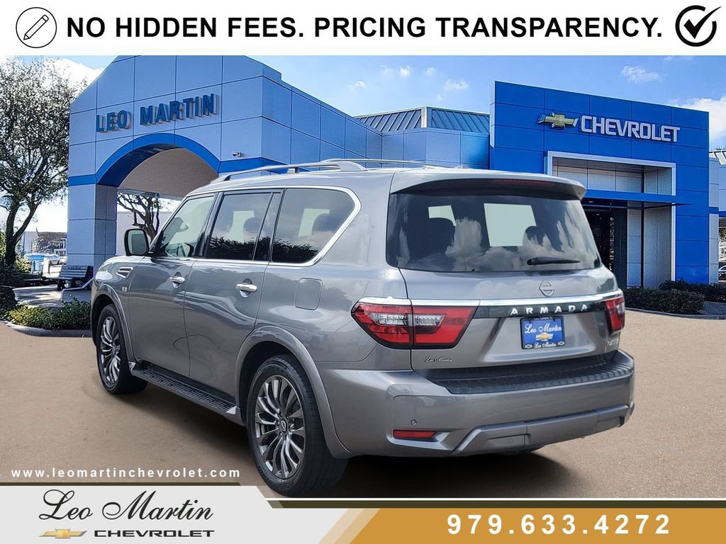 Used 2021 Nissan Armada Platinum w/ Captain's Chairs Package RWD image 4