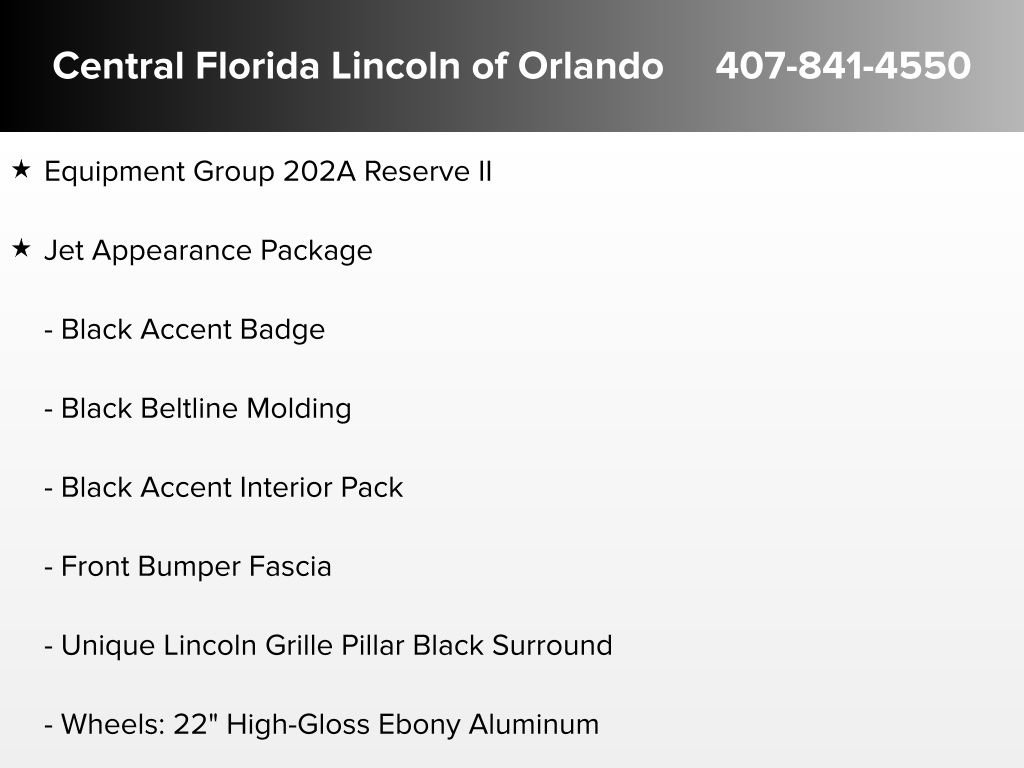 New 2025 Lincoln Navigator Reserve w/ Jet Appearance Package image 5