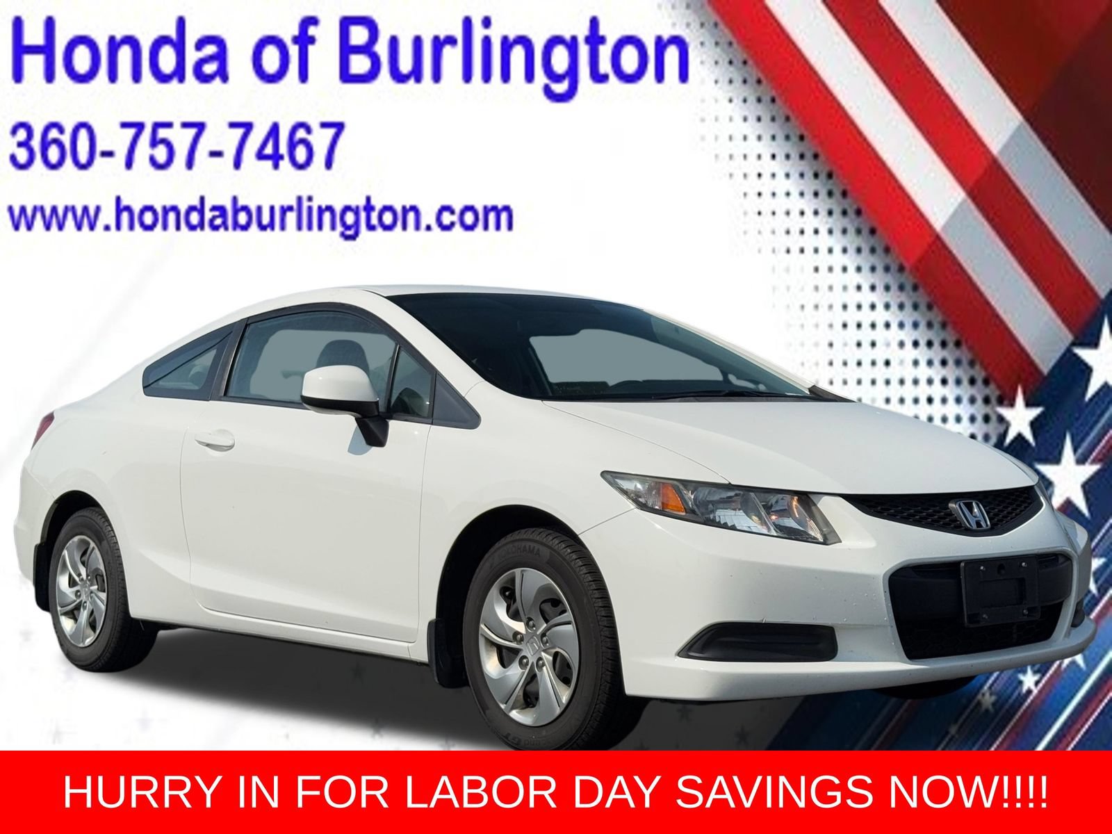 Used 2013 Honda Civic LX image 9