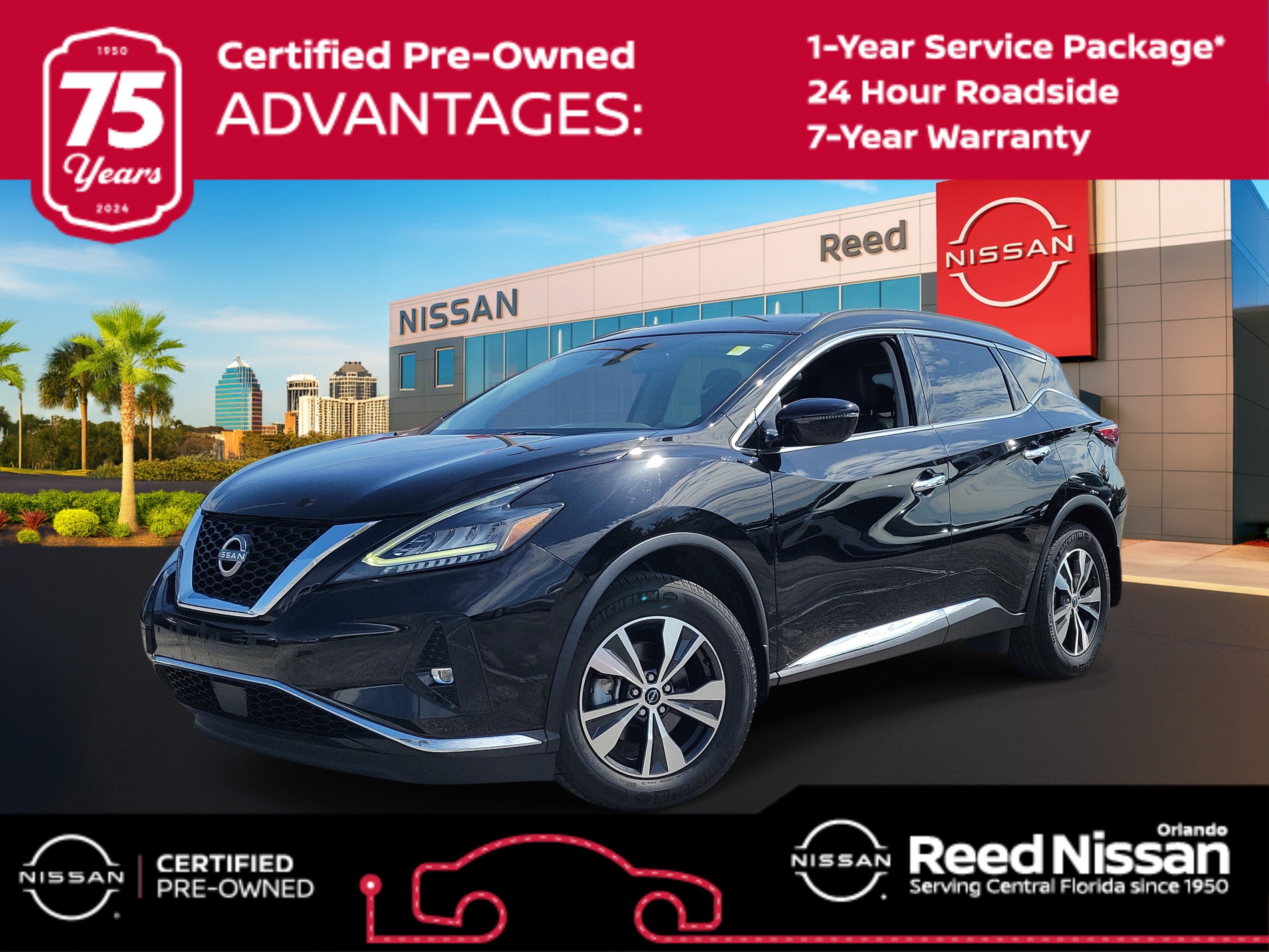 Certified 2023 Nissan Murano SV FWD image 1
