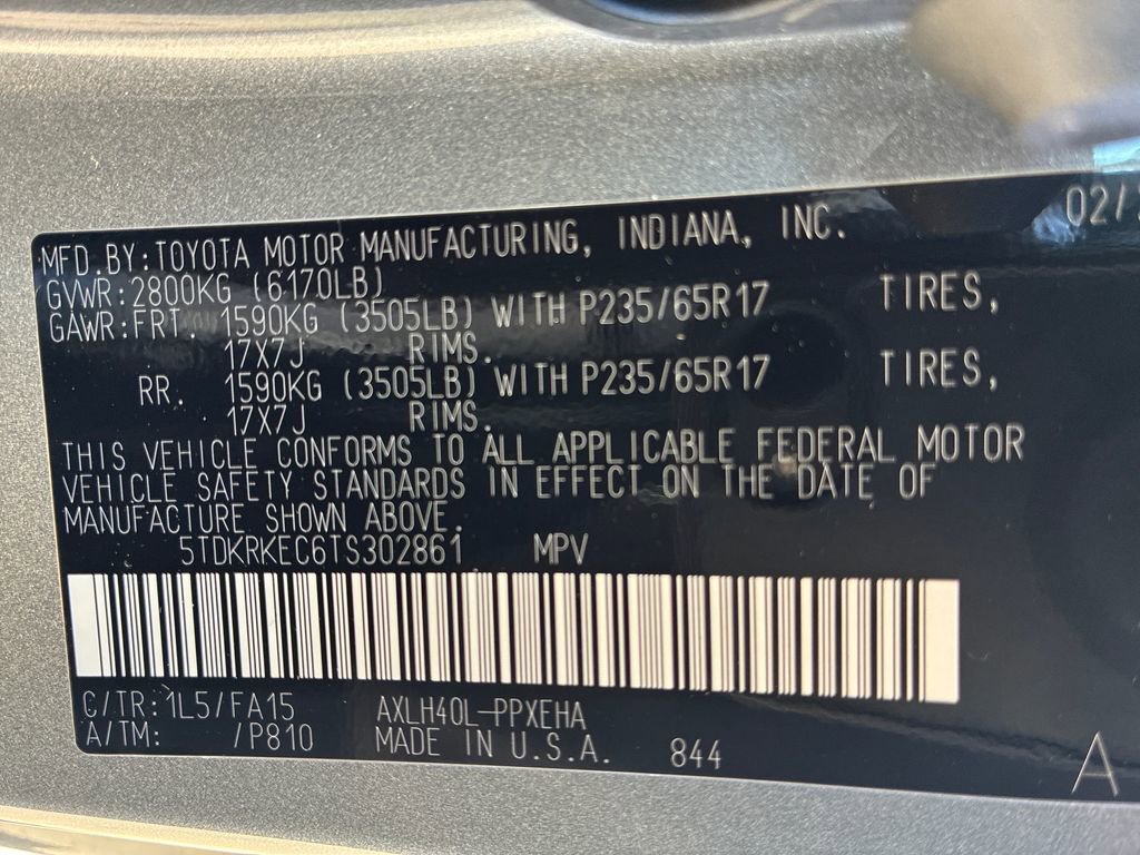 New 2026 Toyota Sienna LE image 50