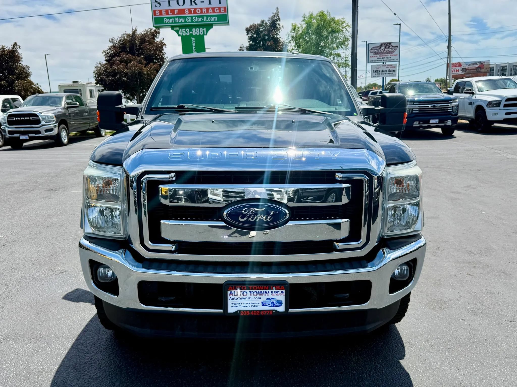 Used 2014 Ford F250 Lariat w/ Lariat Ultimate Package AWD/4WD image 8