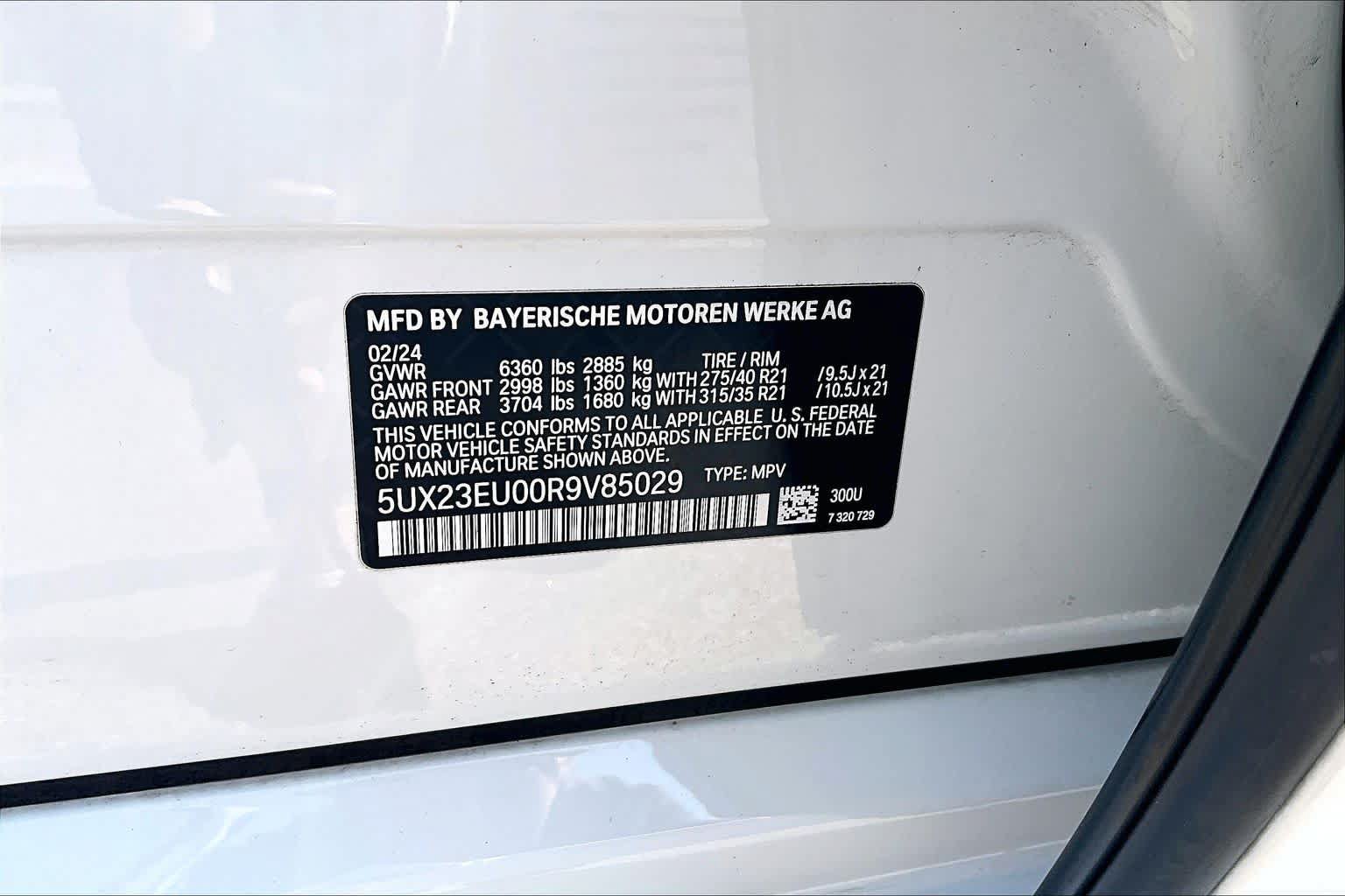 Certified 2024 BMW X5 xDrive40i w/ M Sport Package AWD/4WD image 39