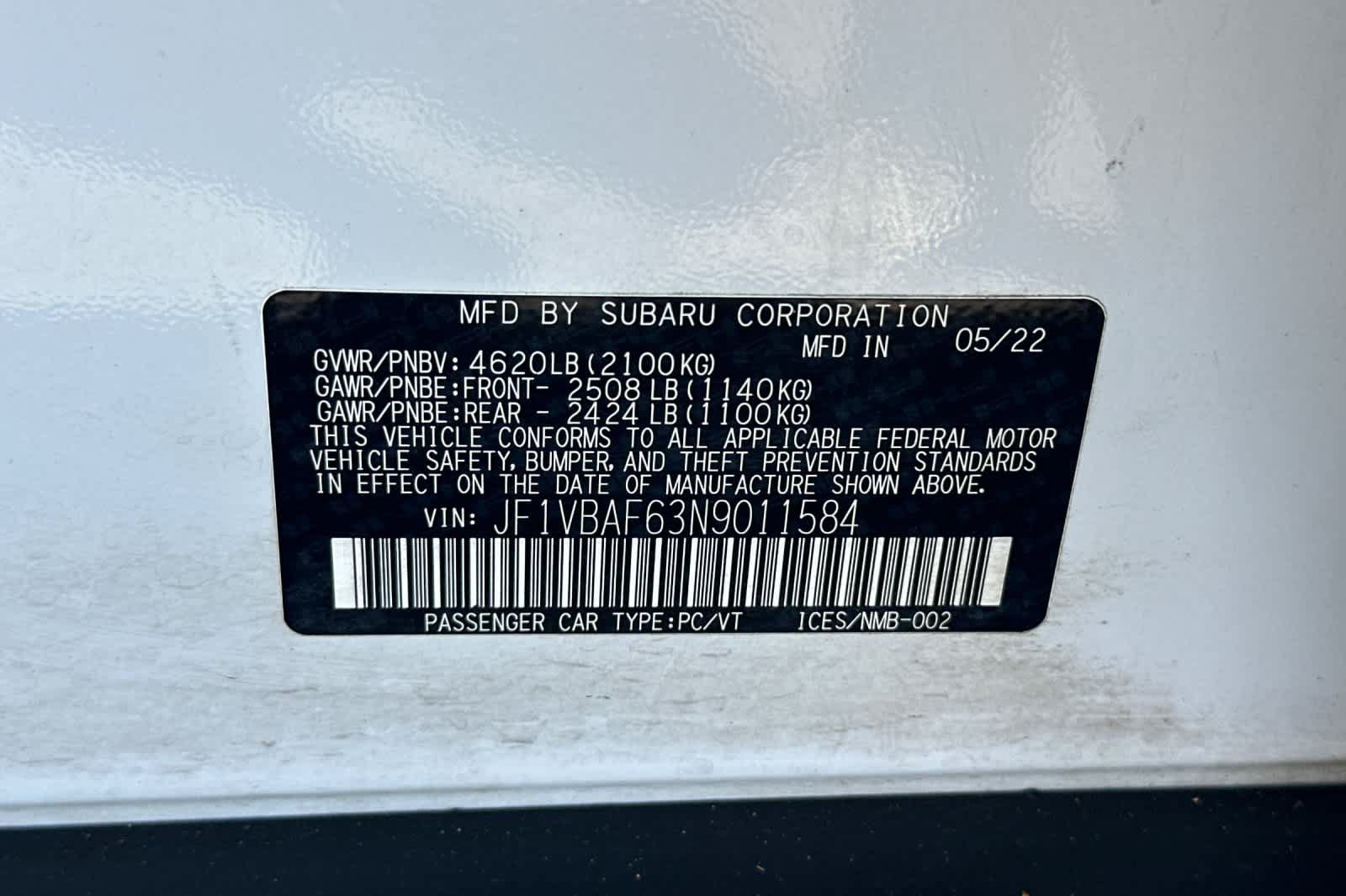Used 2022 Subaru WRX Premium AWD/4WD image 31