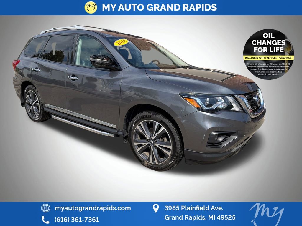 Used 2018 Nissan Pathfinder Platinum w/ Cargo Package AWD/4WD image 1