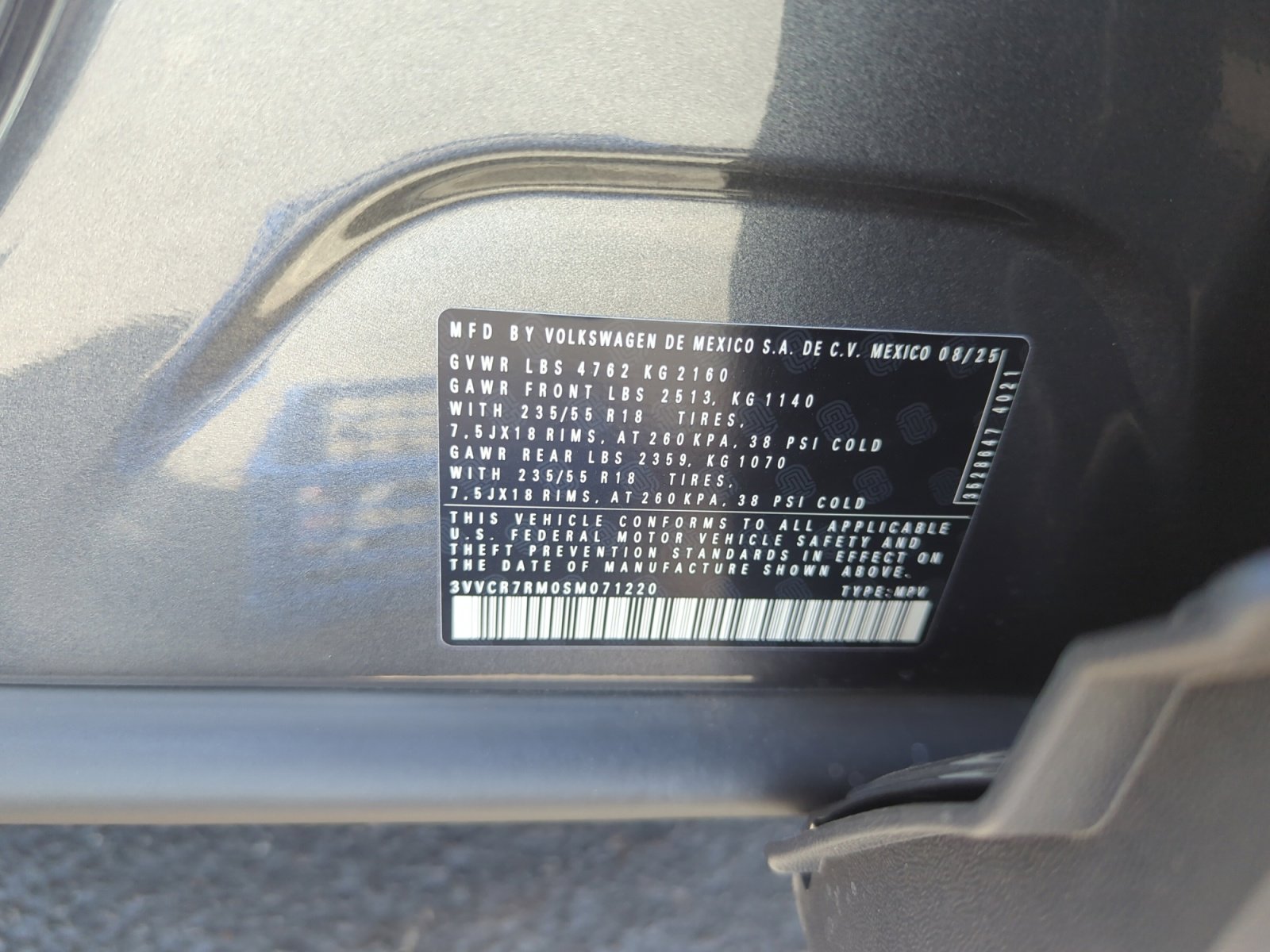 New 2025 Volkswagen Tiguan S image 24