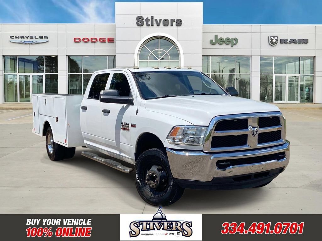 Used 2018 RAM 3500 Tradesman w/ Chrome Appearance Group RWD image 1