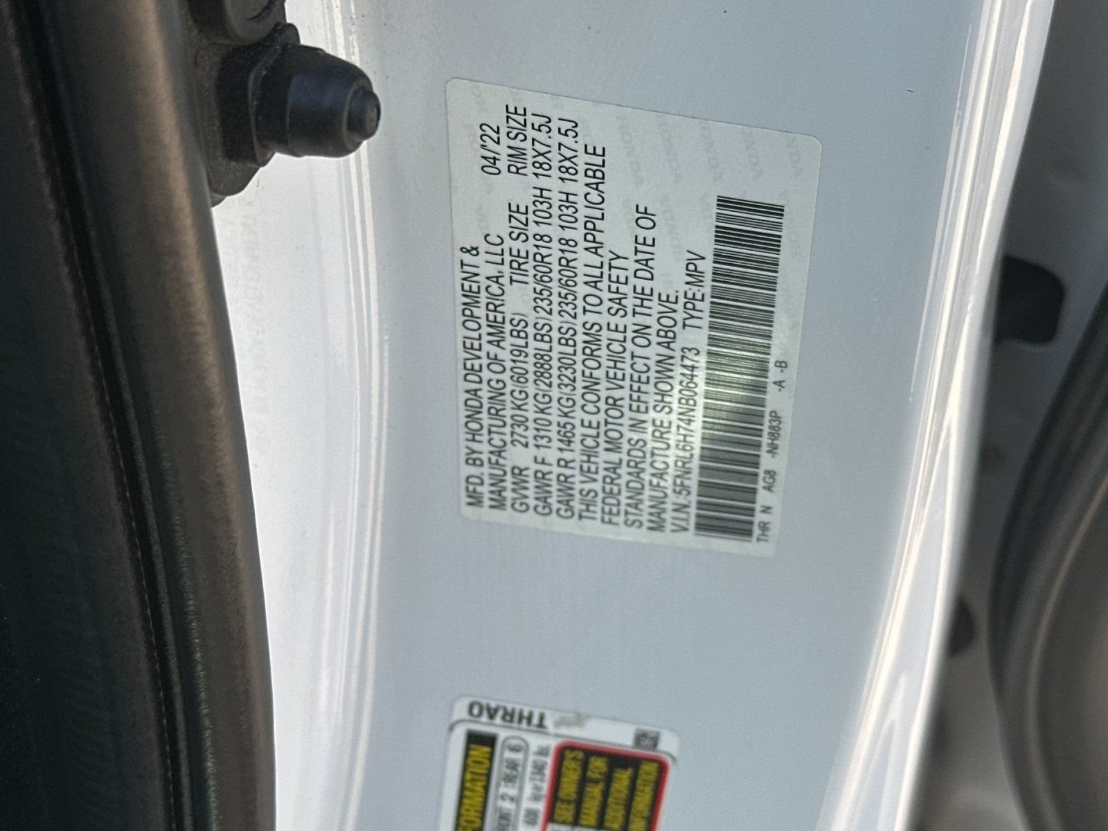 Used 2022 Honda Odyssey EX-L image 28