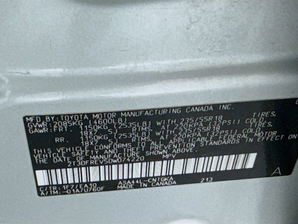 Used 2013 Toyota RAV4 Limited image 42