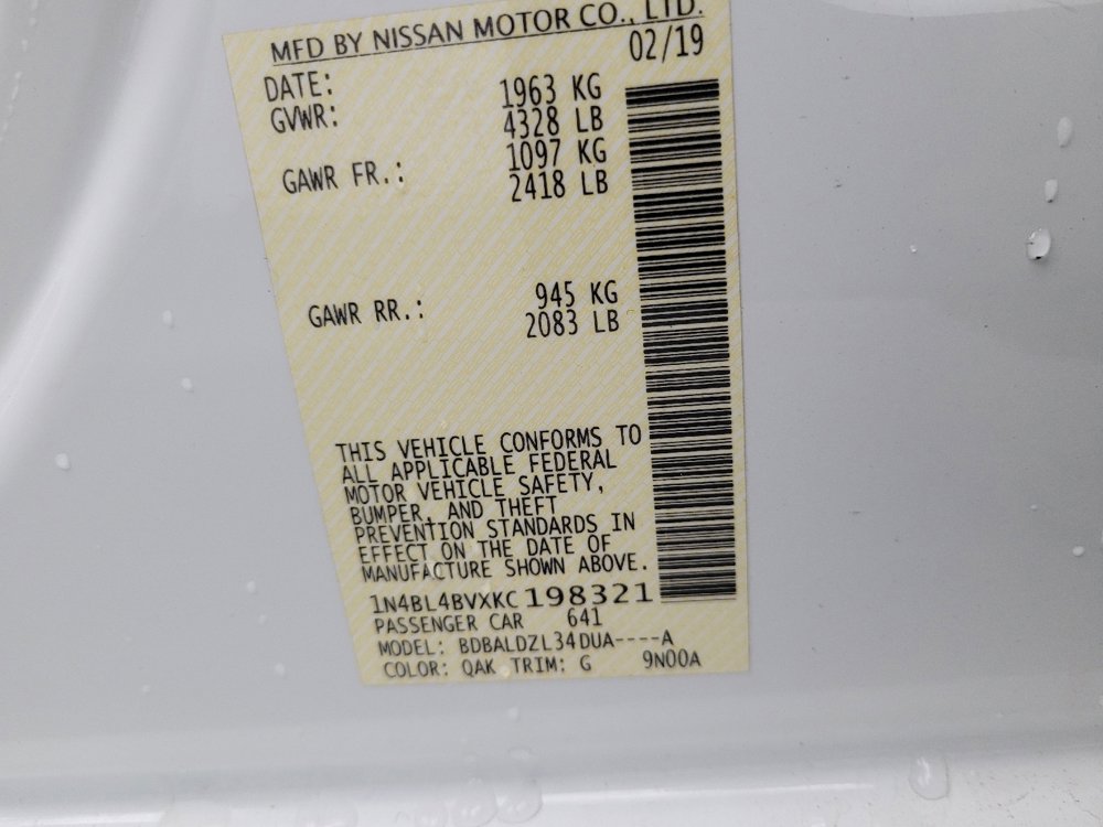 Used 2019 Nissan Altima 2.5 S FWD image 33