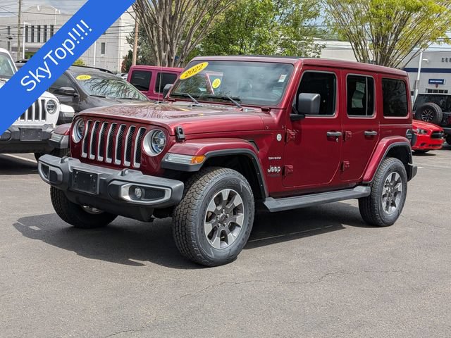 Certified 2022 Jeep Wrangler Unlimited Sahara w/ LED Lighting Group AWD/4WD image 7