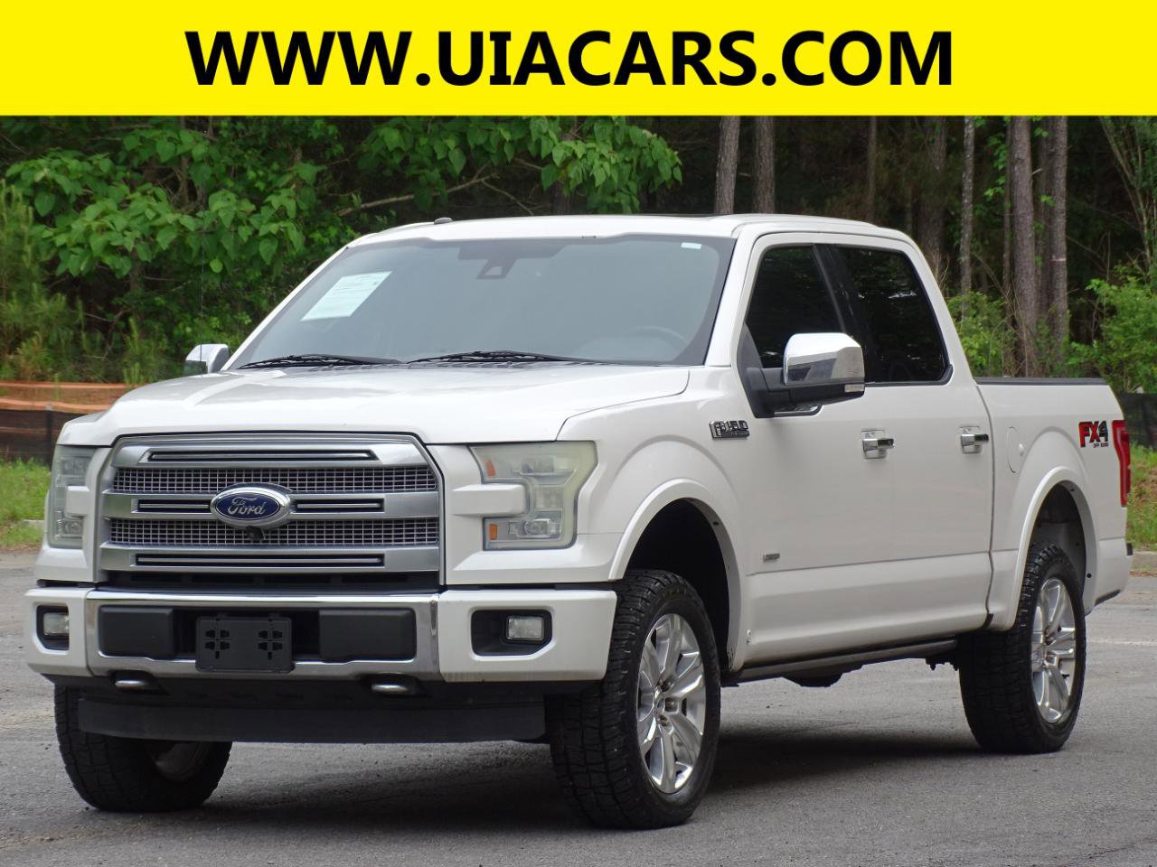 Used 2015 Ford F150 Platinum w/ Equipment Group 701A Luxury AWD/4WD image 2