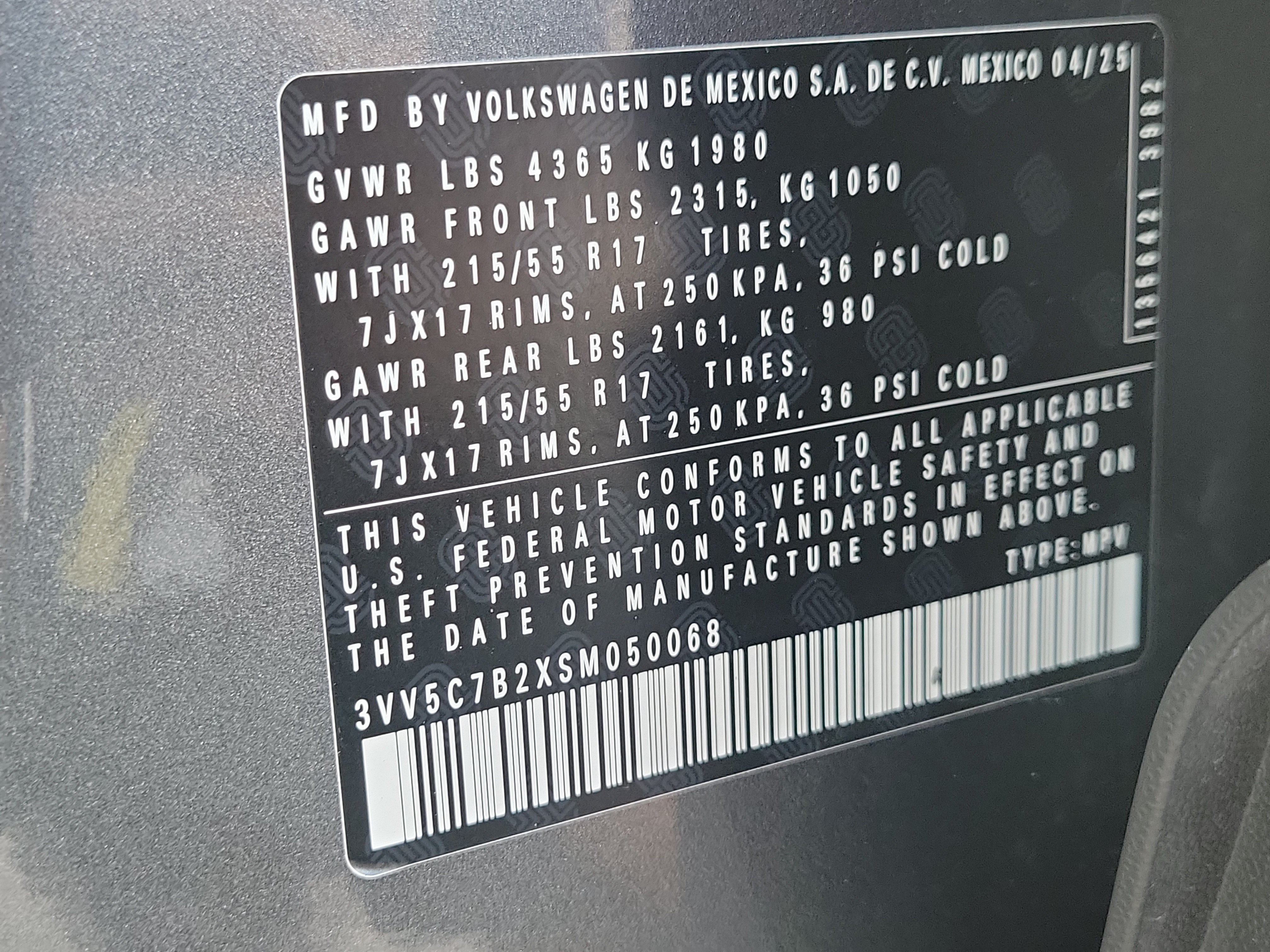 Used 2025 Volkswagen Taos S FWD image 34