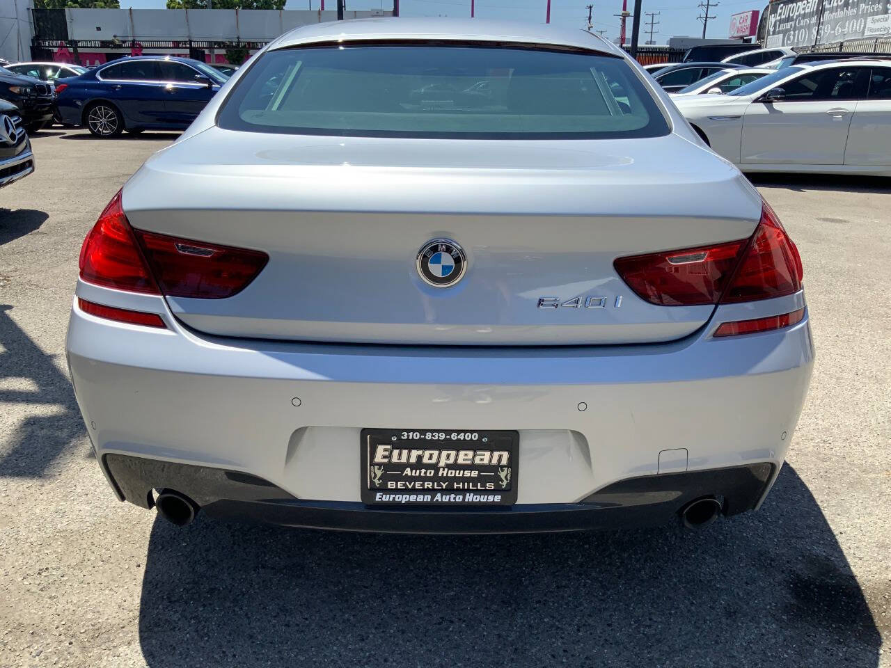 Used 2016 BMW 640i Gran Coupe RWD image 4