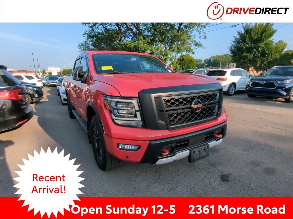 Used 2021 Nissan Titan PRO-4X w/ Pro-4x Convenience Package AWD/4WD image 1